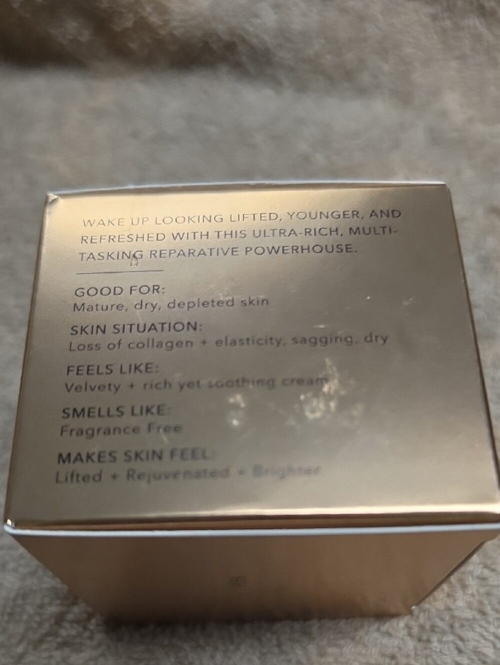 NiB - Nakery Night Lift Repair Cream - Gold - Picture 3 of 5